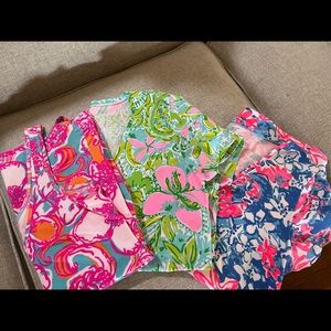 EUC Lilly Pulitzer tank and shirts